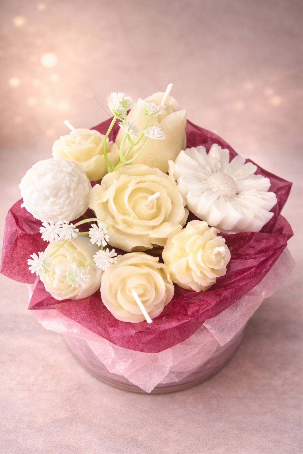 Finess Glass Candle Bouquet - Image 5
