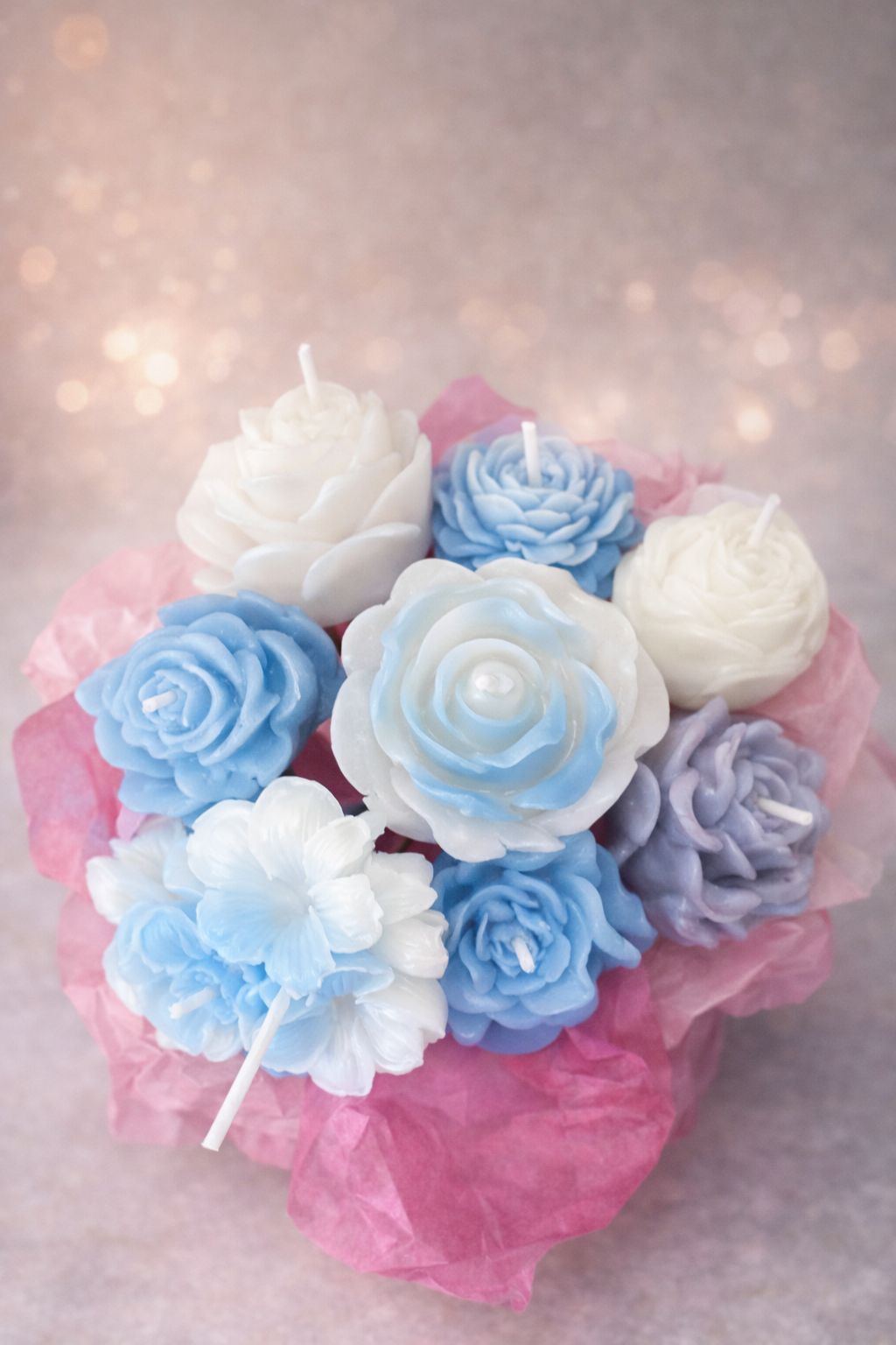 Finess Glass Candle Bouquet - Image 4