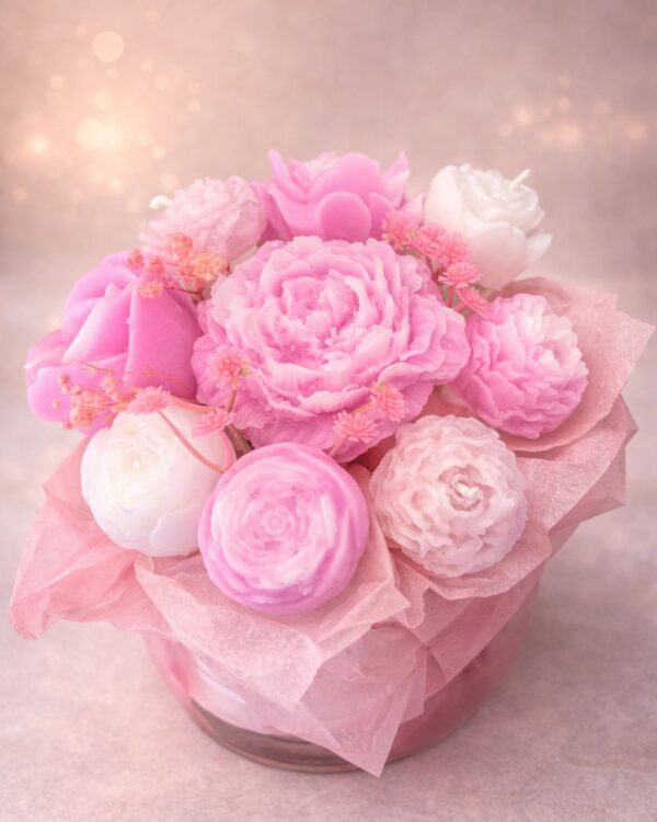 Finess Glass Candle Bouquet